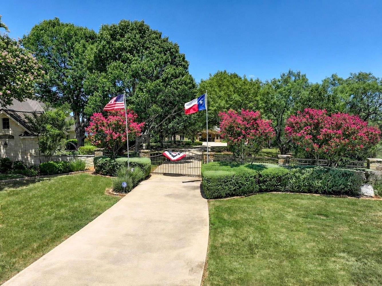 Elevated Lake LBJ And Hill Country Views