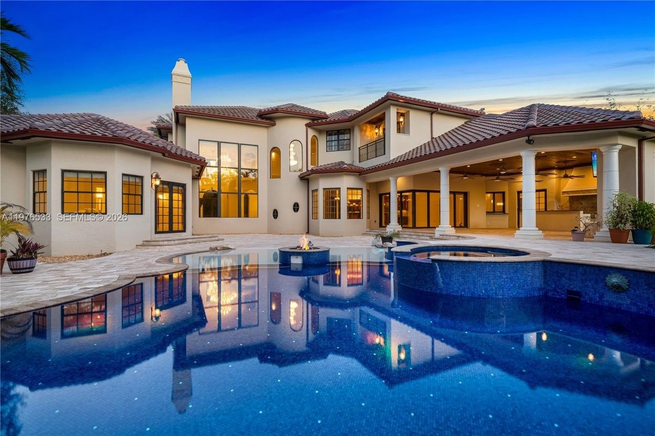 Elegant Pinecrest Residence On A Sprawling One-Acre-Plus Lot